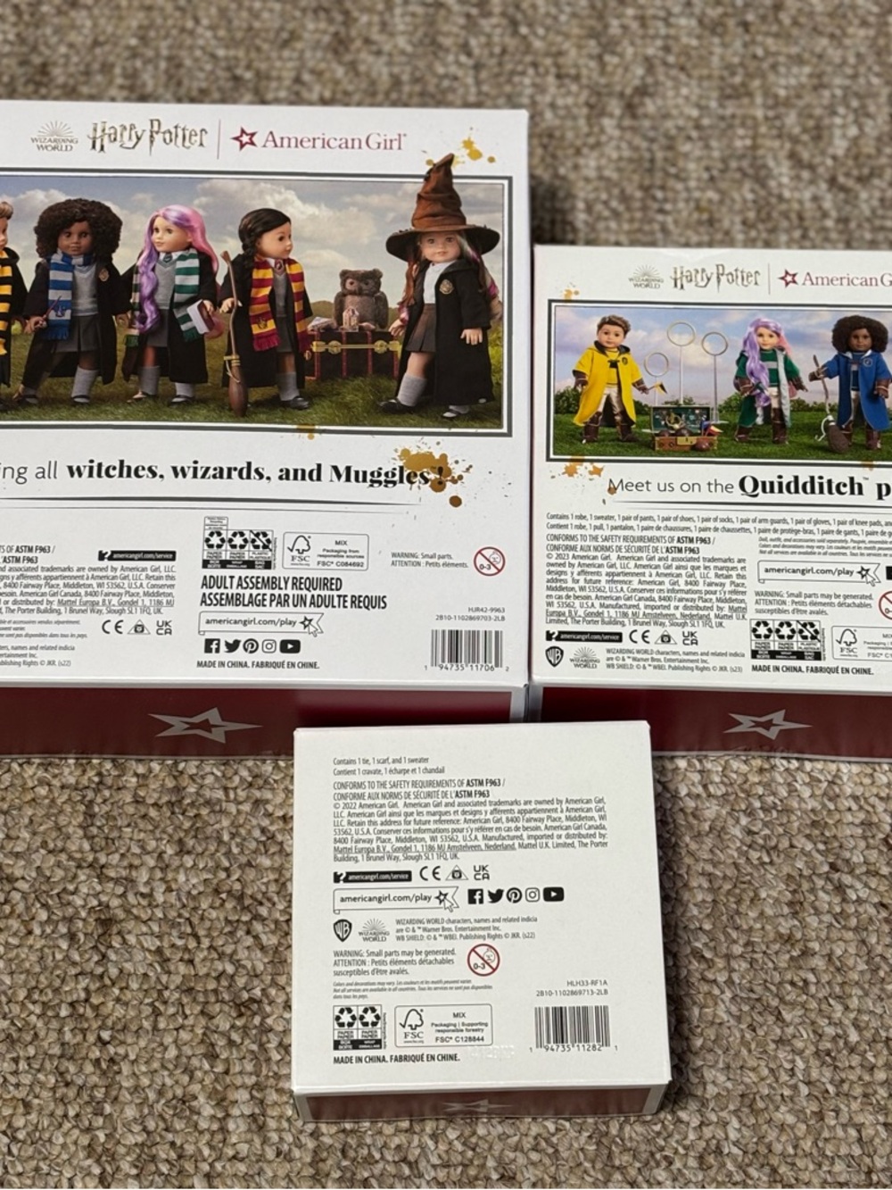 American Girl Doll Harry Potter Lot New - Picture 5 of 5